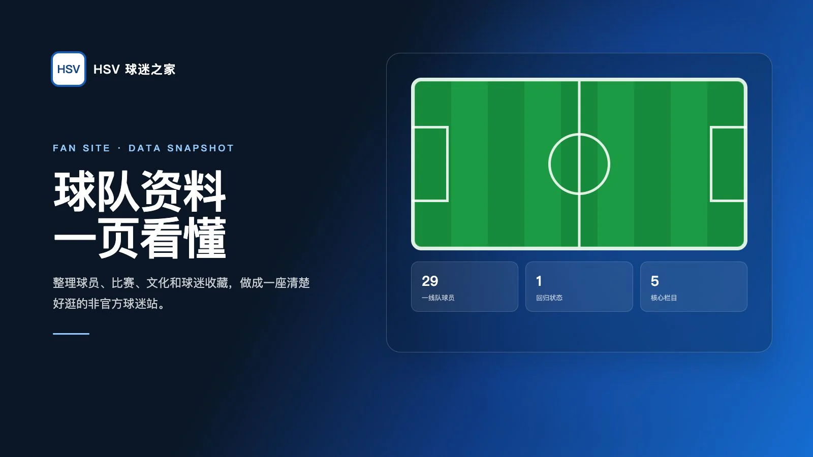 HSV 球迷之家项目封面